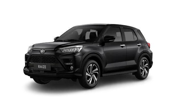 TOYOTA RAIZE màu Đen (X13)