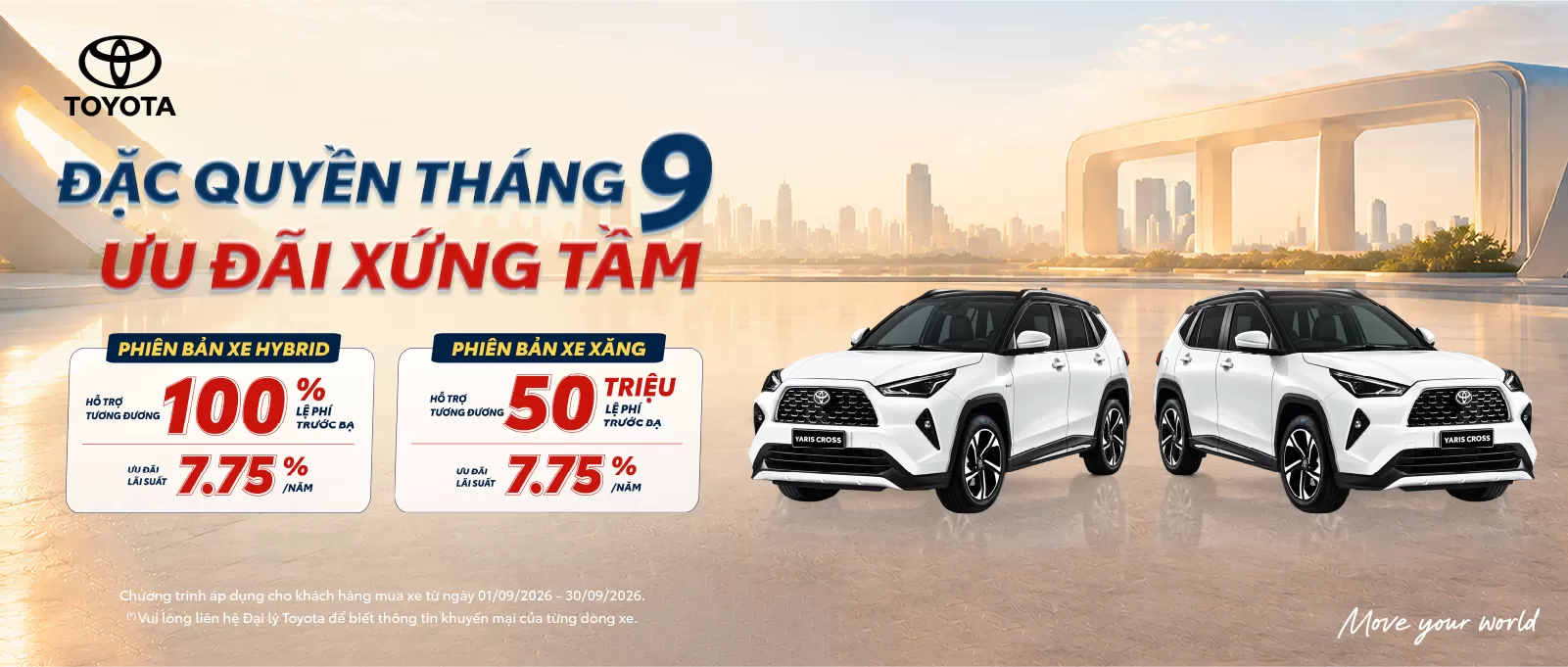 Toyota Yaris Cross 2026 - banner